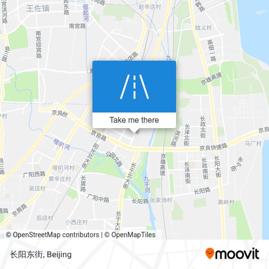 长阳东街 map
