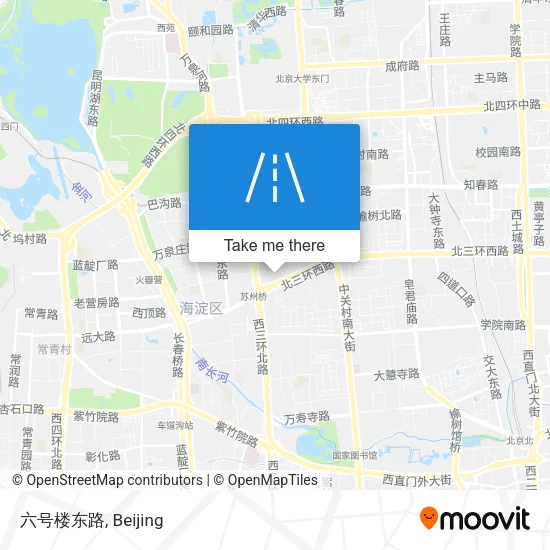 六号楼东路 map