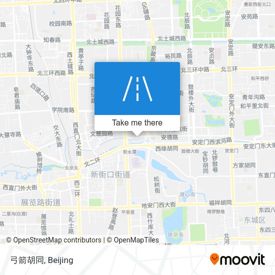 弓箭胡同 map