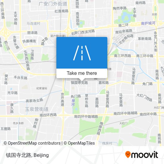 镇国寺北路 map