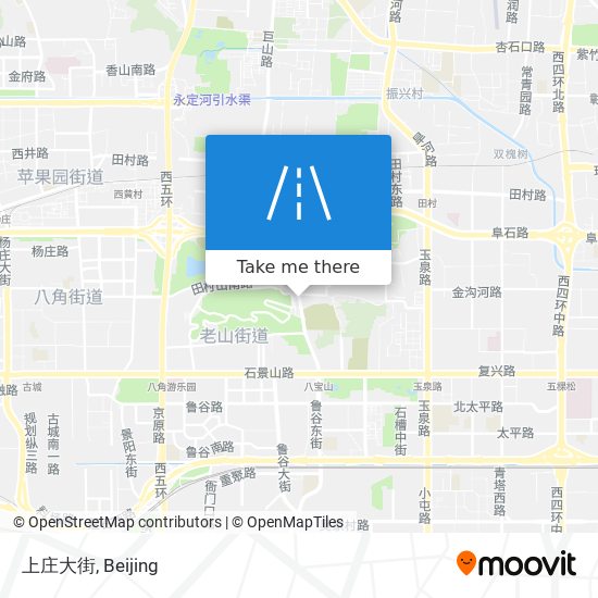 上庄大街 map