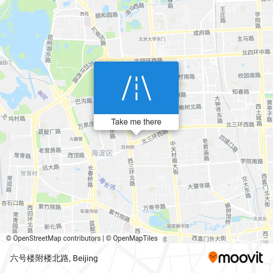 六号楼附楼北路 map