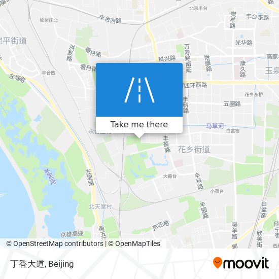 丁香大道 map