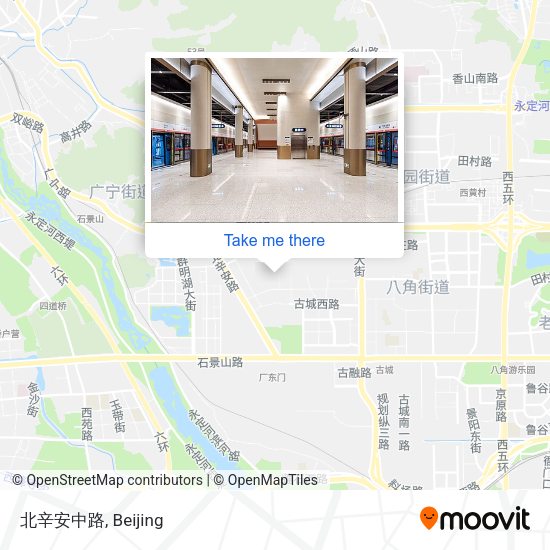 北辛安中路 map