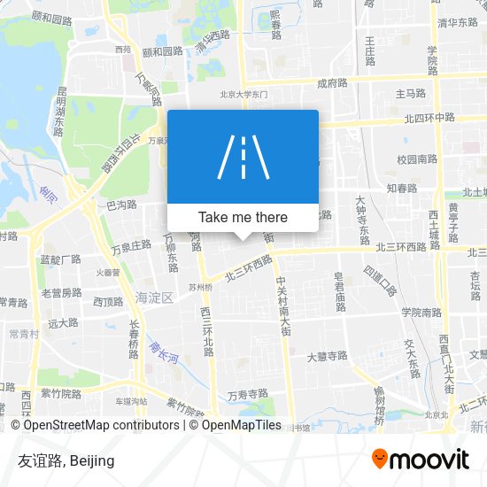 友谊路 map