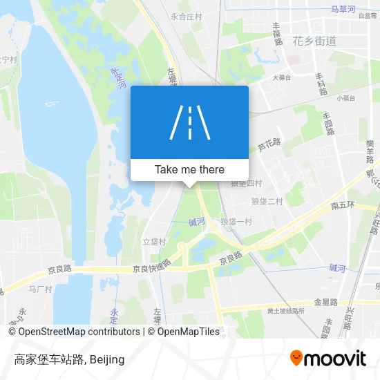 高家堡车站路 map