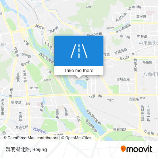 群明湖北路 map