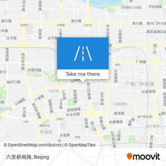 六里桥南路 map