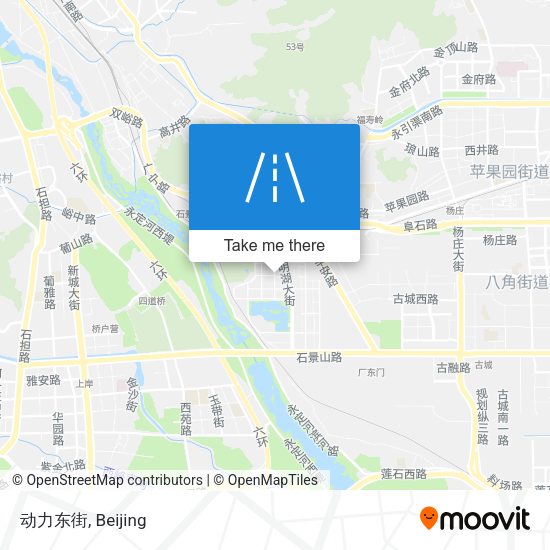 动力东街 map