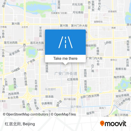 红居北街 map