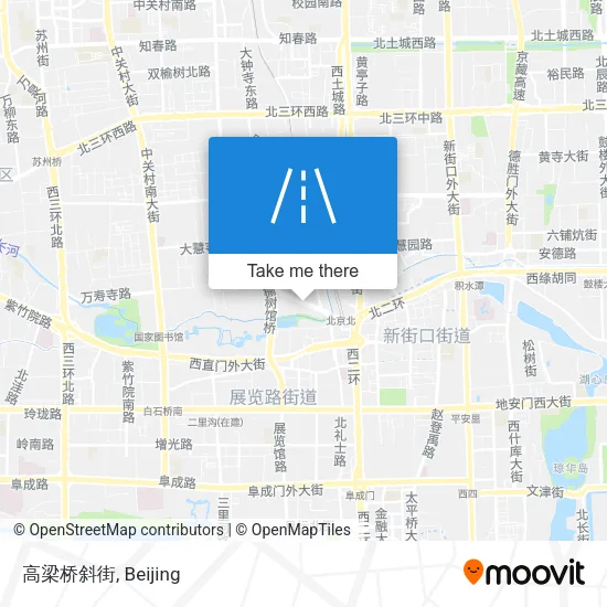 高梁桥斜街 map