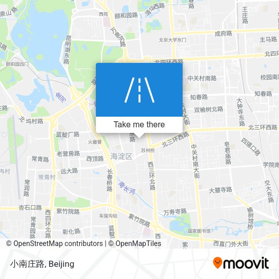 小南庄路 map