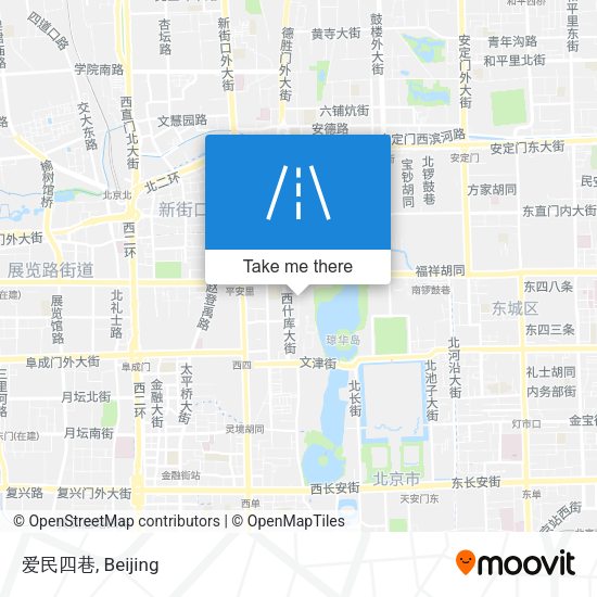 爱民四巷 map