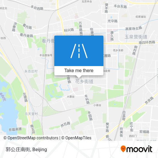 郭公庄南街 map