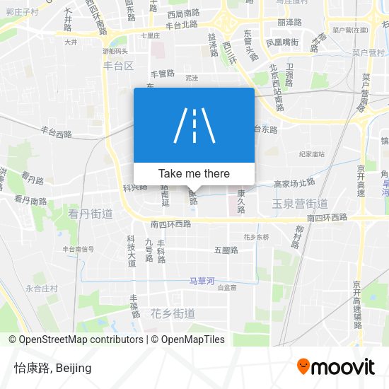 怡康路 map