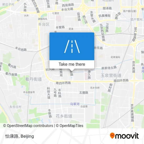 怡康路 map