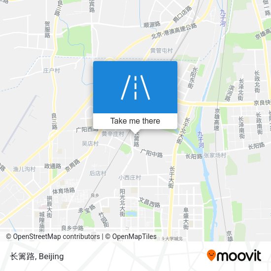 长篱路 map
