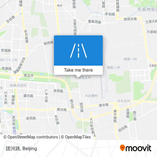 团河路 map