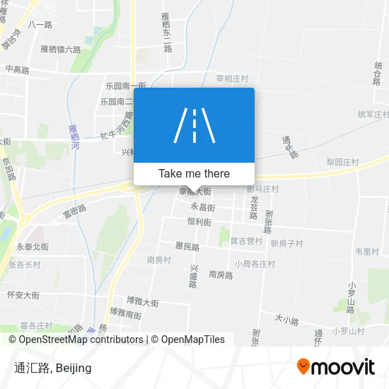 通汇路 map
