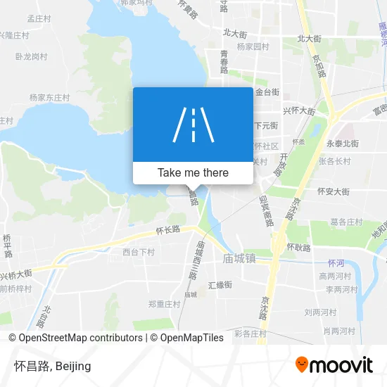 怀昌路 map