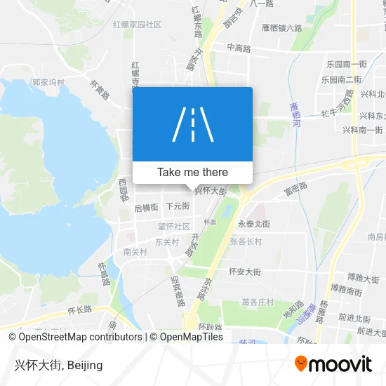 兴怀大街 map