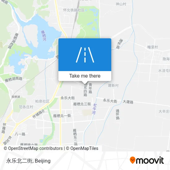 永乐北二街 map