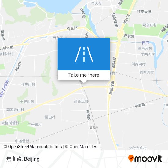 焦高路 map