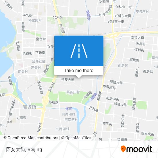 怀安大街 map