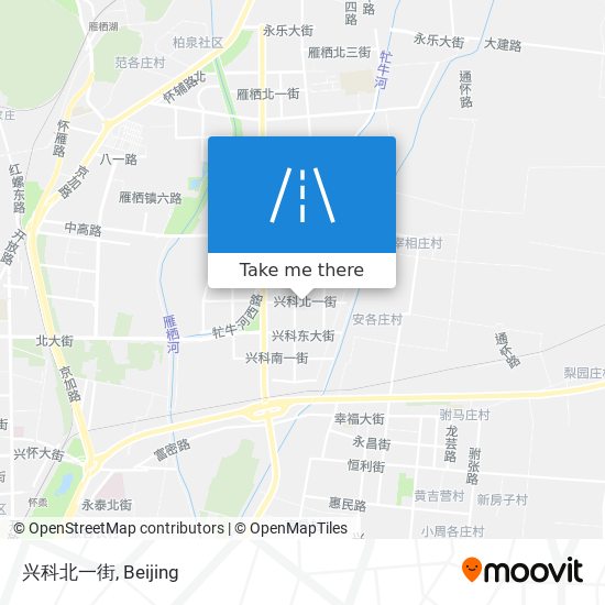 兴科北一街 map