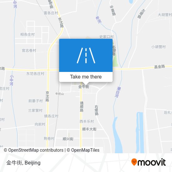 金牛街 map