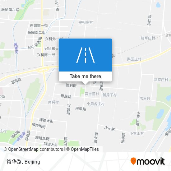 裕华路 map