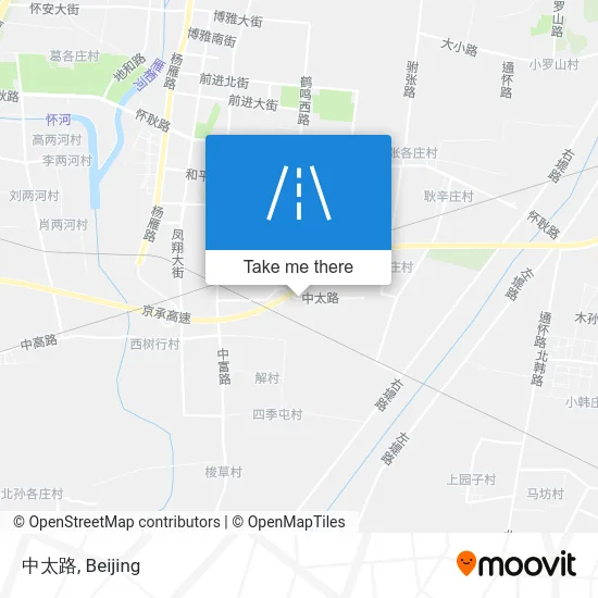 中太路 map