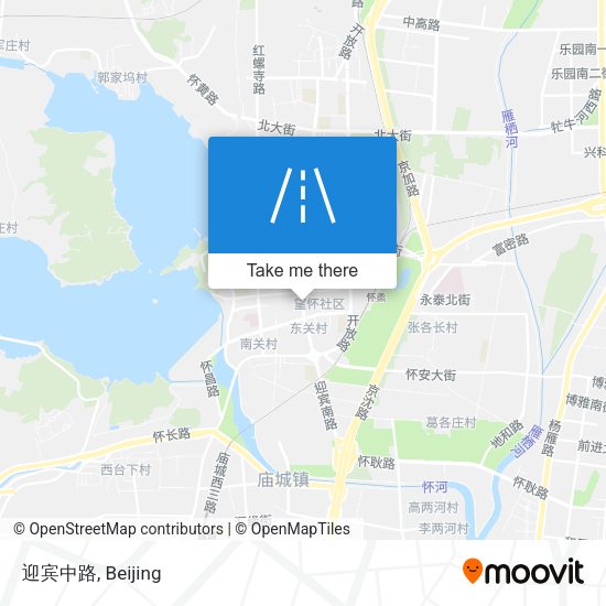 迎宾中路 map