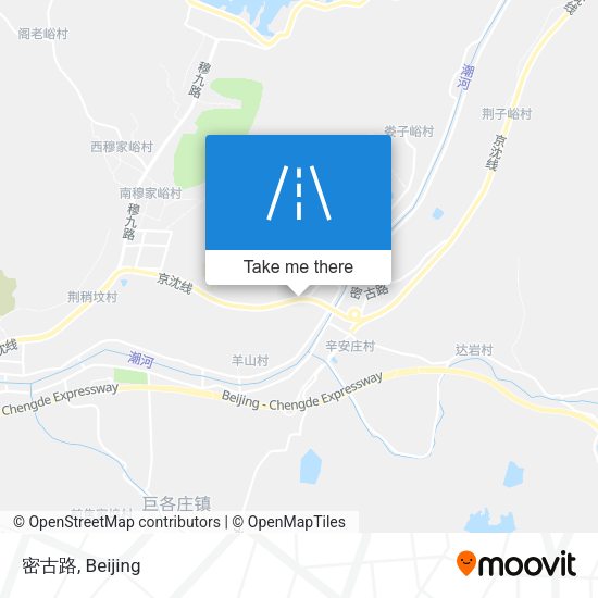 密古路 map