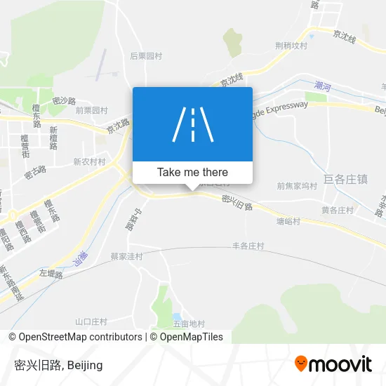 密兴旧路 map