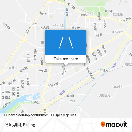 通城胡同 map