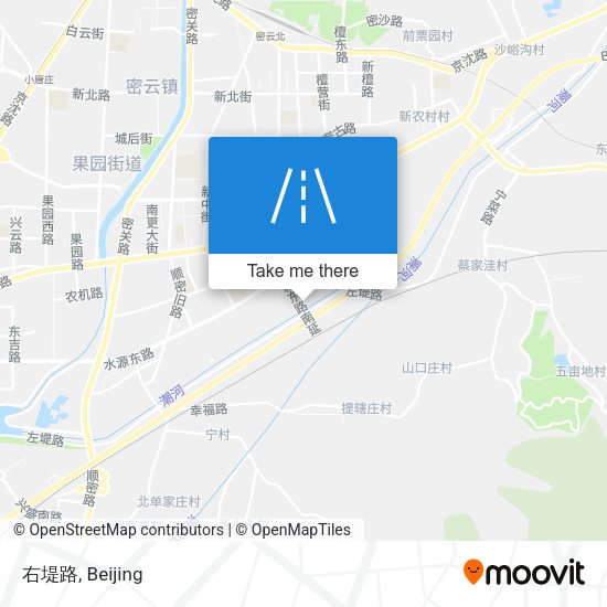 右堤路 map