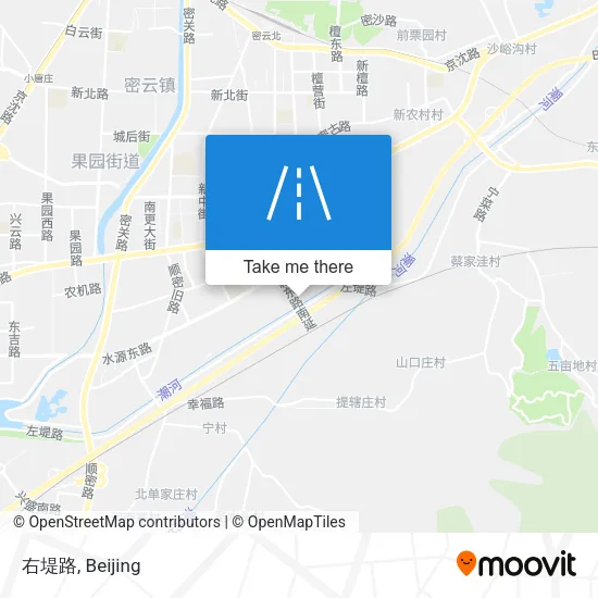 右堤路 map