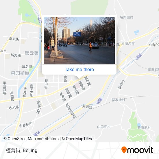 檀营街 map