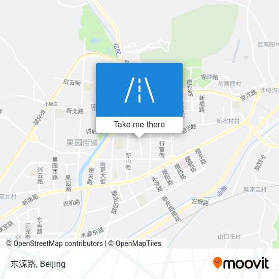 东源路 map