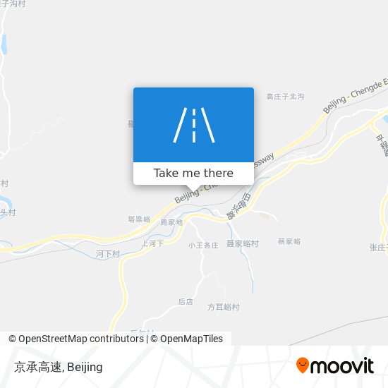 京承高速 map