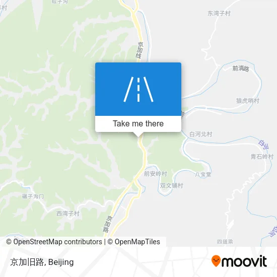 京加旧路 map