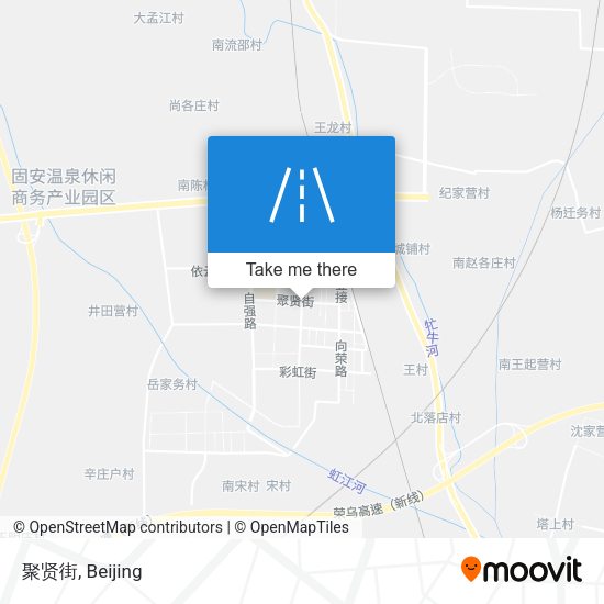 聚贤街 map