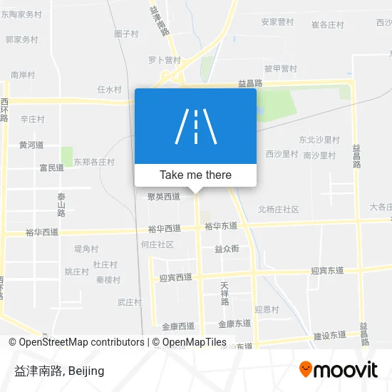 益津南路 map