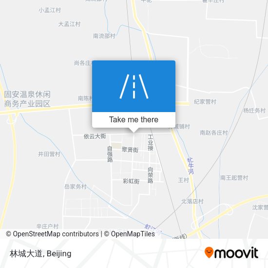 林城大道 map