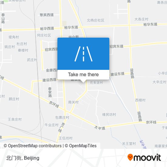 北门街 map