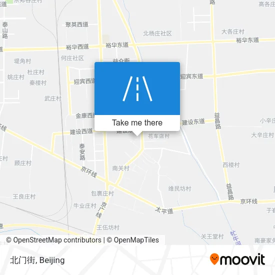 北门街 map