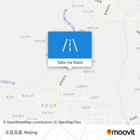 京昆高速 map