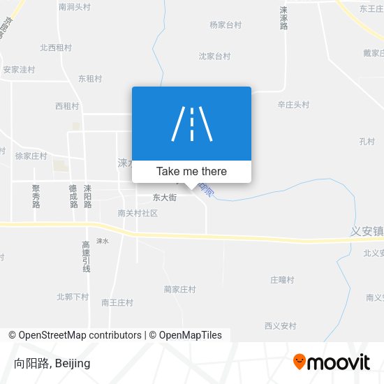 向阳路 map