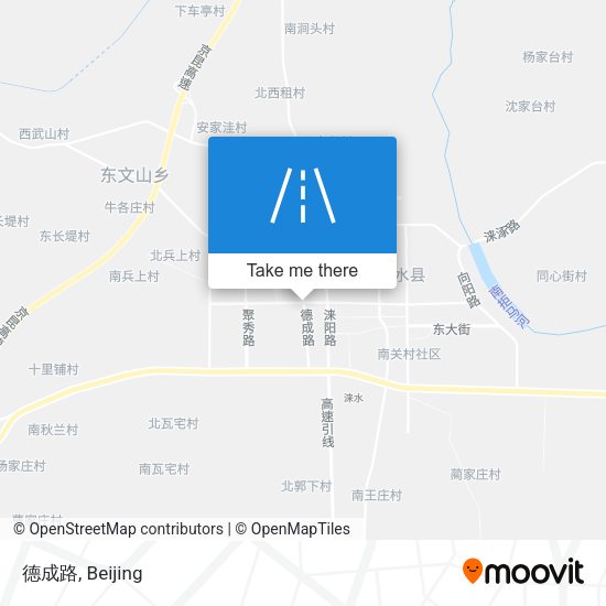 德成路 map